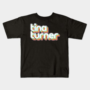 Tina Turner Colorful Kids T-Shirt